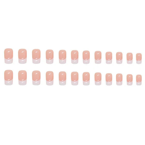 24 Pcs French Nail 2 Shade