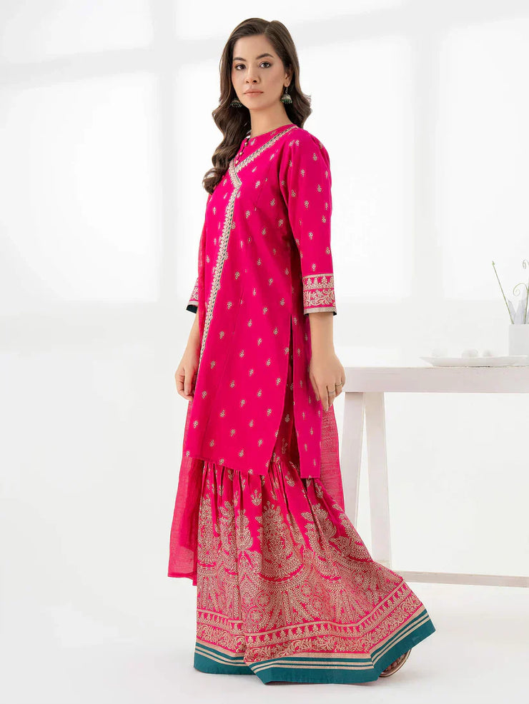 3 Piece Lawn Suit-Paste Print
