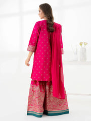 3 Piece Lawn Suit-Paste Print