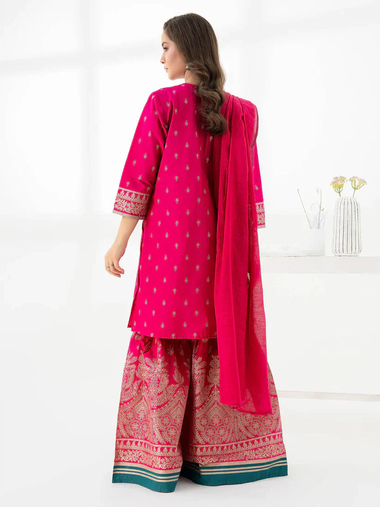3 Piece Lawn Suit-Paste Print