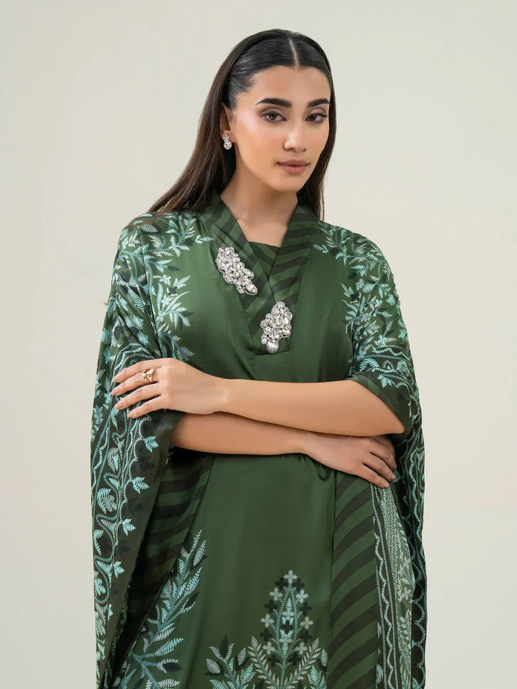 Silk Kaftan-Printed