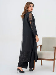 2 Piece Organza Suit-Embroidered