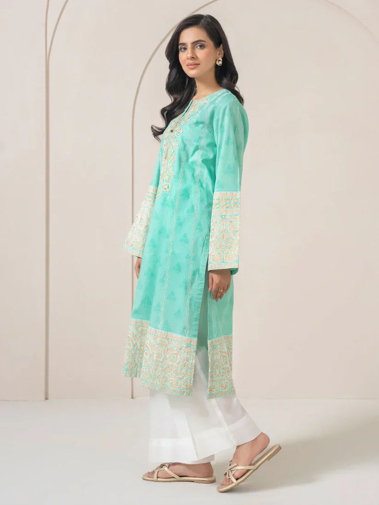 Lawn Shirt-Paste Print (Pret)