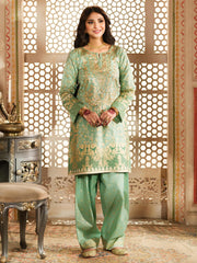 2 Piece Lawn Suit-Embellished