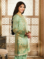 2 Piece Lawn Suit-Embellished