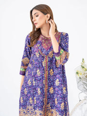 Cambric Pishwas-Embroidered
