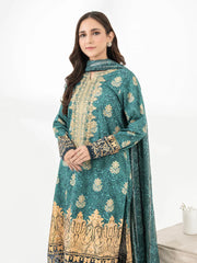 3 Piece Lawn Suit-Embroidered