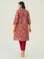2 Piece Lawn Suit-Embroidered