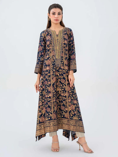 Khaddar Shirt-Embroidered