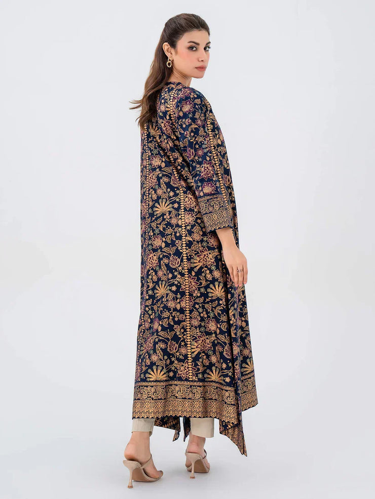 Khaddar Shirt-Embroidered
