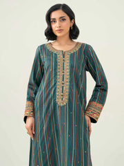 2 Piece Jacquard Suit-Embroidered