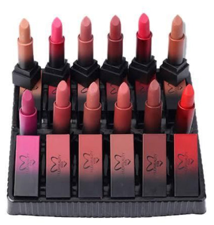 12-Color Matte Lipstick Palette